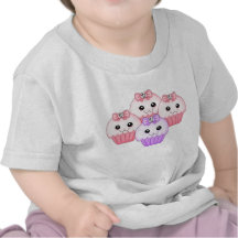 T-shirt de bébé d'amour de petit gâteau