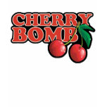 T-shirt de bombe de cerise