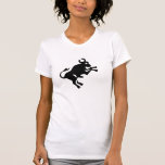 T-shirt de conception de vache
