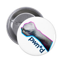 T-shirt de Gamer de Pwned badges publicitaires