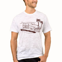 T-shirt de magasin du surf de Woody