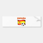 T-shirt de monde-tasse d'Espana Adhésifs Pour Voiture