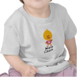 T-shirt de nourrisson de poussin de maths
