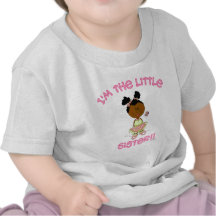 T-shirt de petite soeur (aa noir)