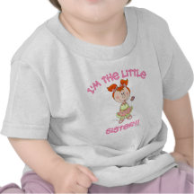 T-shirt de petite soeur (rouge)