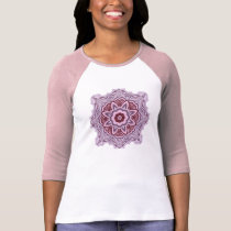 T-shirt décoratif de fleur d'imaginaire