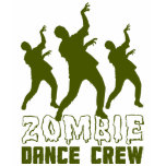 T-shirt d'équipage de danse de zombi