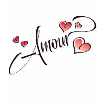 T-shirt d'intrigue amoureuse
