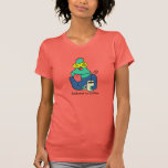 T-shirt drôle de dépendance de café