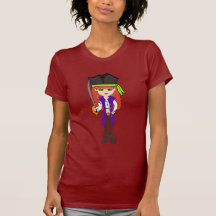 T-shirt fou de Morgan Rackham de pirate de fille