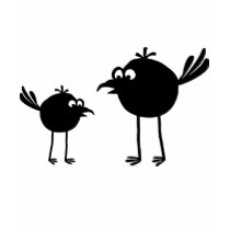 T-shirt fou d'oiseaux