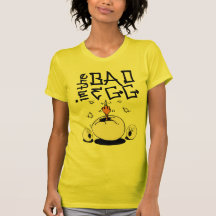 T-shirt graphique drôle d'OEUFS GÂTÉS