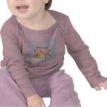 T-shirt heureux d'enfant de chat de Kitty