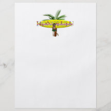 T-SHIRT Honolulu Gepersonaliseerde Folder