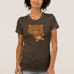 T-shirt mignon de femmes d'ours de "bon Vibe" de b t-shirts