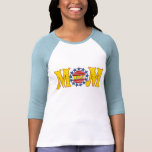 T-shirt patriotique de maman
