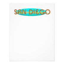 T-SHIRT San Diego Persoonlijke Aankondiging