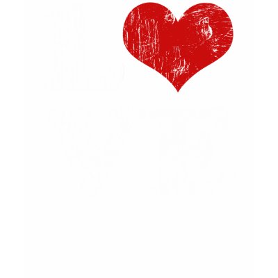 T-shirt vintage d'amour par ruderetro