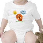 T-shirts de nom et d'âge pour des enfants avec le 