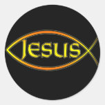 T-shirts de POISSONS de JÉSUS, habillement, cadeau Autocollants