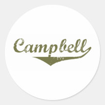 T-shirts de révolution de Campbell Autocollant