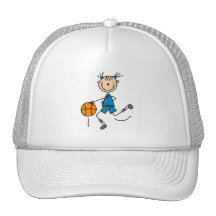 T-shirts et cadeaux bleus de joueur de basket de f casquette