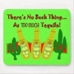 T-shirts et cadeaux d'amants de tequila tapis de souris
