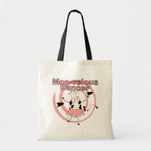 T-shirts et cadeaux de ballerine de vache sacs en toile