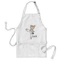 T-shirts et cadeaux de fille de karaté tabliers