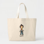 T-shirts et cadeaux de shérif de cowboy sacs en toile