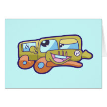 T-shirts et cadeaux de sourire idiots de voiture cartes de vœux