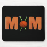T-shirts et cadeaux de tricot pour la maman tapis de souris