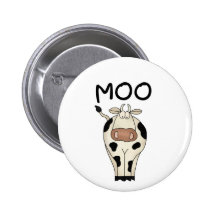 T-shirts et cadeaux de vache à MOO Badges Avec Agrafe