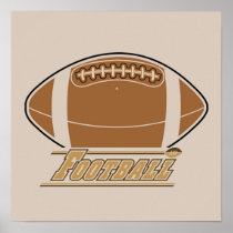 T-shirts et cadeaux du football affiches