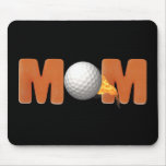 T-shirts et cadeaux jouants au golf pour la maman tapis de souris
