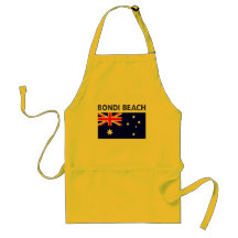 T-shirts et produits de l'Australie de PLAGE de BO Tablier