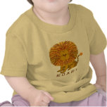 T-shirts mignon de lion