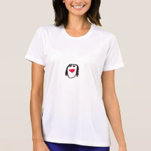 T-shirts van de Liefde van dames de Kinder