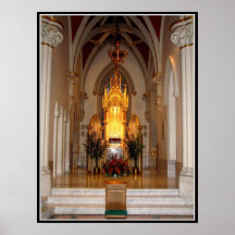 Tabernacle de la cathédrale de St Joseph Poster
