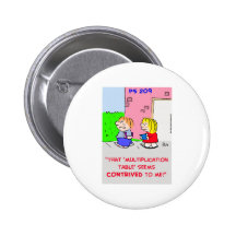 TABLE DE MULTIPLICATION CONÇUE BADGES AVEC AGRAFE