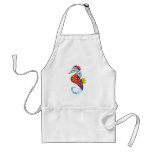 Tablier d'animal familier de patchwork d'hippocamp