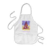 Tablier d'arbre de Noël de battage