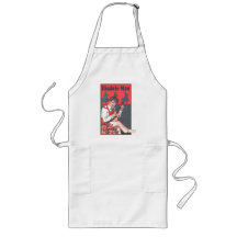 Tablier de BBQ d'homme d'ukulélé long