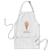 Tablier de cornet de crème glacée