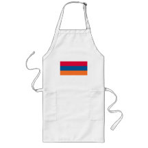 Tablier de drapeau de l'Arménie