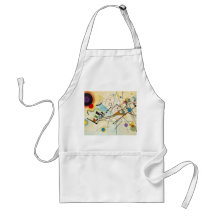 Tablier de la composition VIII en Kandinsky