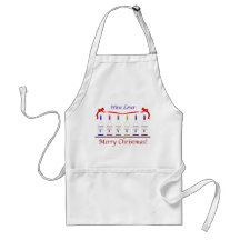 Tablier de LOVERS_Christmas de VIN de FCHIC