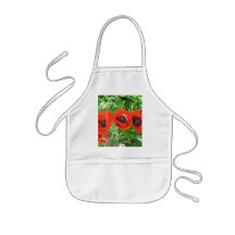 Tablier de pavots