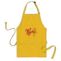 Tablier jaune