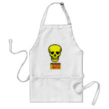 TABLIERS  REBEL DESIGNS LOGOS VISUELS TÊTE DE MORT